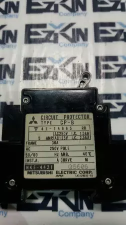 Mitsubishi Electric NKE-4421 1-Pole Circuit Breaker, 250V 5Amp 