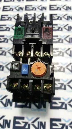 Mitsubishi Electric S-K10 Contactor 600V 20Amp W/Overload Relay 600V 0.4-0.6Amp 