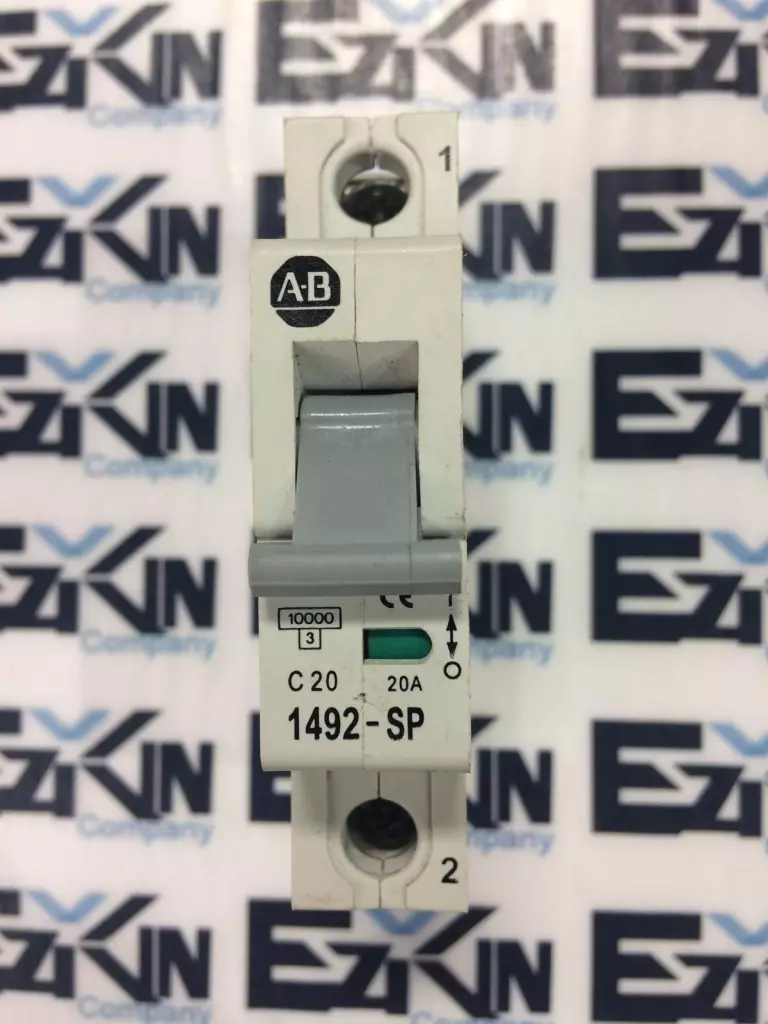 Allen-Bradley 1492-SP1C200 SER.C 1-Pole Circuit Breaker 240-415V 20Amp 