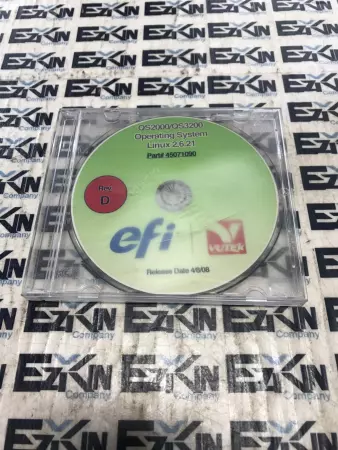 EFI Vutek 45071090 Linux 2.6.21 Operating System QS2000-QS3200 Rev.D 