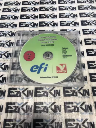 EFI Vutek  Linux 2.6.21 Operating System QS2000-QS3200 Rev.C 