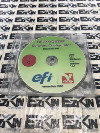 EFI Vutek 45071091 QS2000-QS3200 Software Configurator Rev.C 