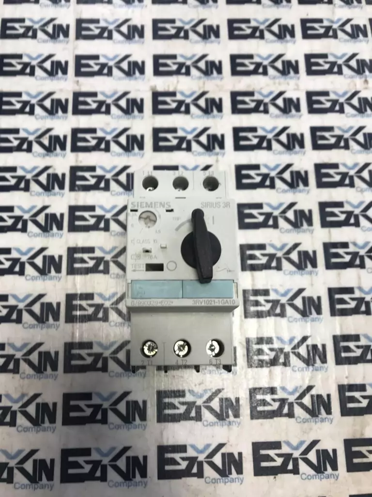 Siemens 3RV1021-1GA10 Motor Starter 600V 25Amp 3-Pole  4.5-6.3A 