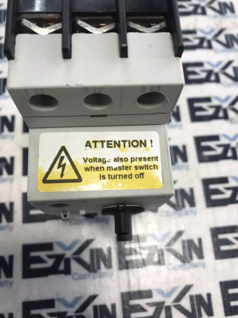 Siemens 3RV1021-1GA10 Motor Starter 600V 25Amp 3-Pole  4.5-6.3A 