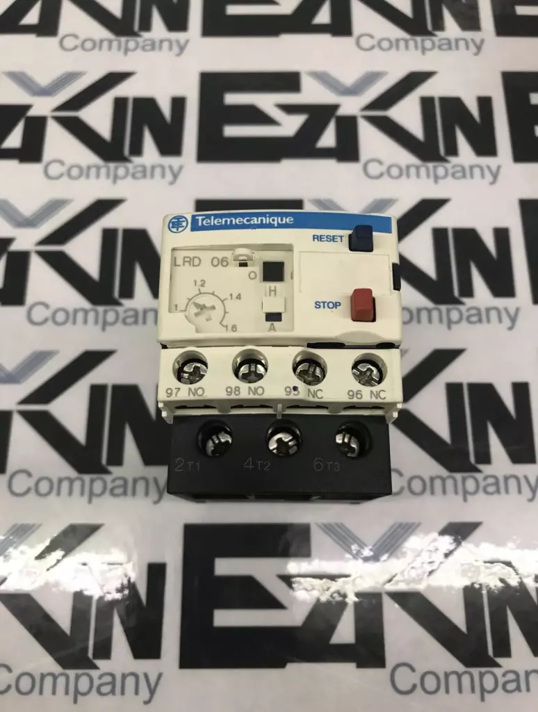 Telemecanique LRD 06 Overload Relay 690V Range 1.0-1.6 Amp 