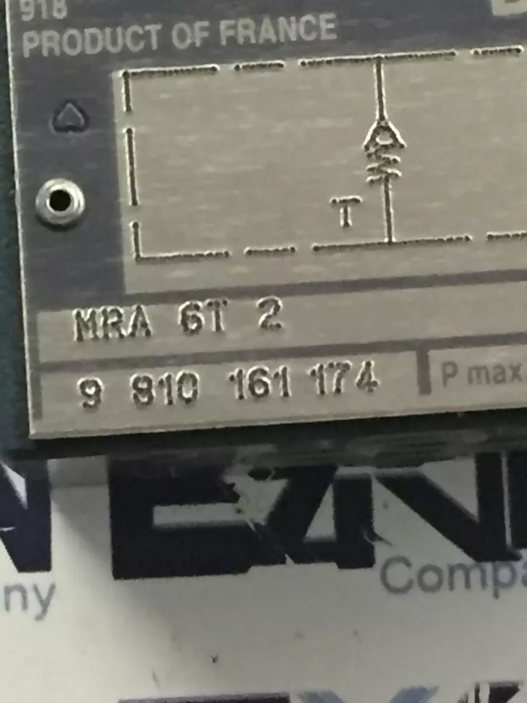Bosch MRA 6T 2 Hydraulic Check Valve 