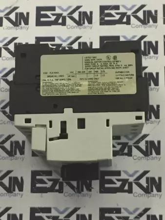 Siemens motor circuit breakers 3RV1011-0GA10 0.45-0.63A