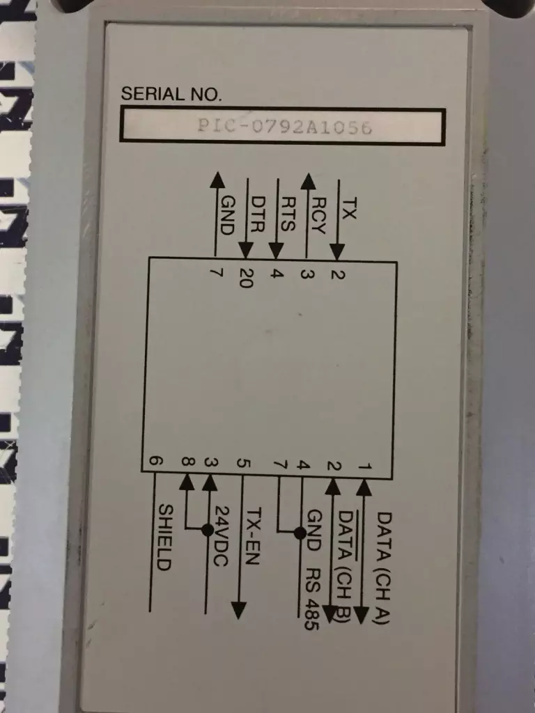Allen-Bradley 1747-PIC SER.A PC Interface Converter 