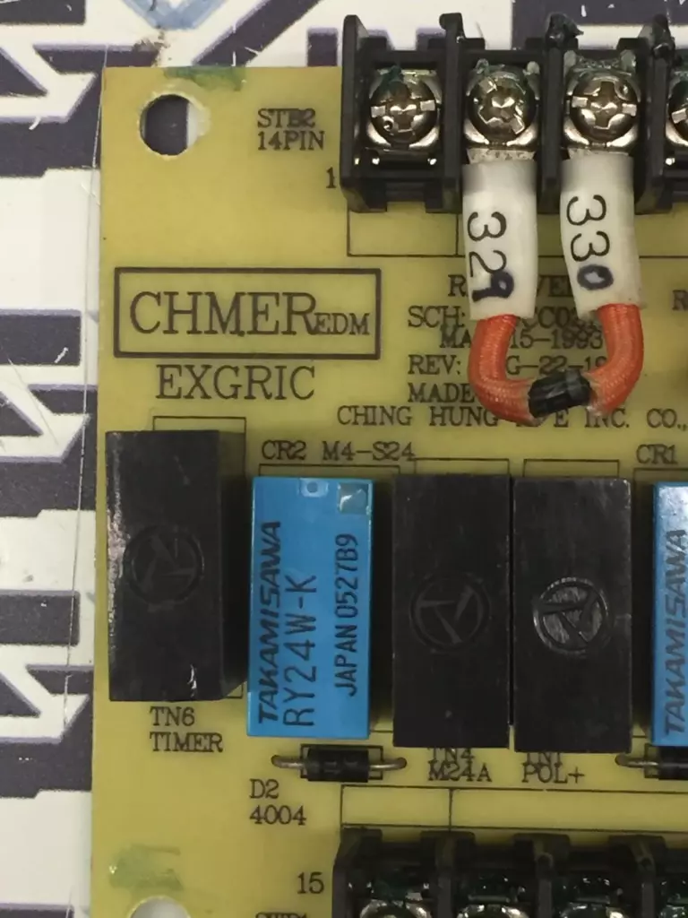 Chmer EDM 4NCC021B Receiver Circuit Board 