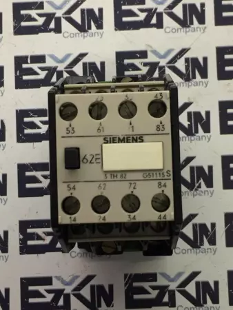 SIEMENS 115V CONTACTOR RELAY 3TH8262-0A