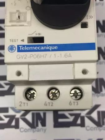 TELEMECANIQUE GV2-P06H7 1 / 1-1.6A  Manual Motor Starter 