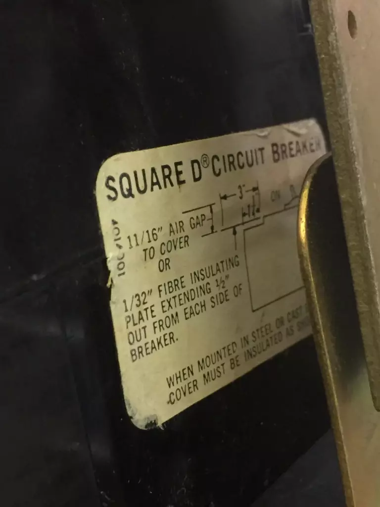 Square D FAL36020 Circuit Breaker 3-Pole 20Amp 600VAC/250VDC 