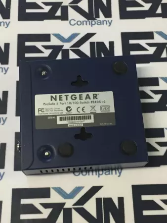 Netgear FS105 5 Port Fast Ethernet Switch 10/100Mbps W/ out Power Cord 