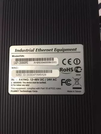 Planet Technolgy IAP-2000PE Network Access Point 