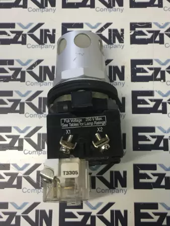 Eaton A161 HT8A Clear Pushbutton Switch SER B1 250V 