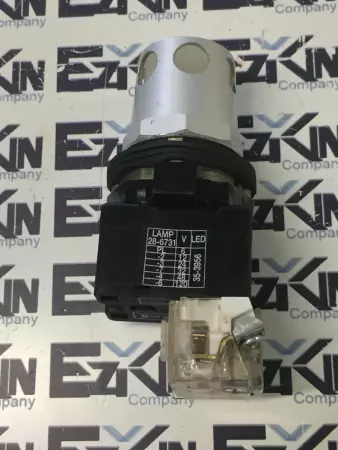 Eaton A161 HT8A Clear Pushbutton Switch SER B1 250V 