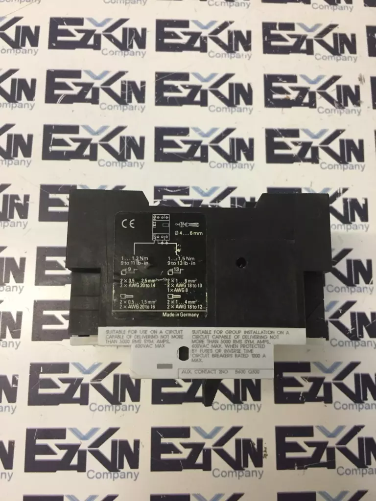 Siemens 3VU1300-2MF00 Circuit Breaker 600V 12Amp 