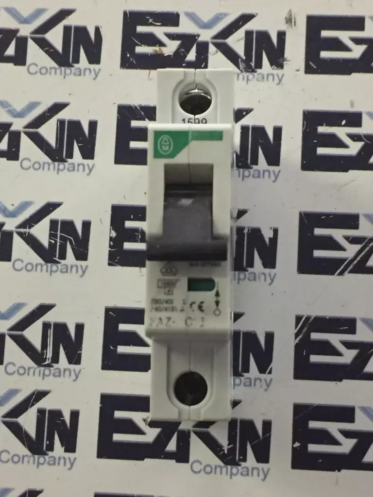 Klockner Moeller FAZ-C16 1-Pole Circuit Breaker, 240-415VAC 16A 