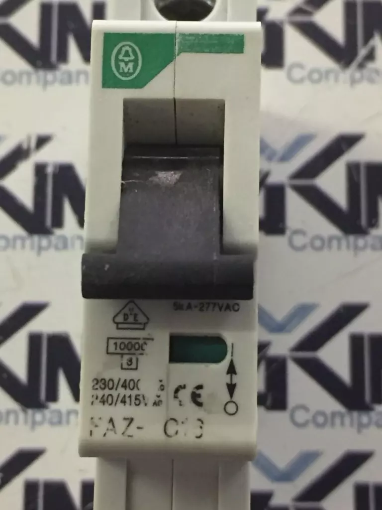 Klockner Moeller FAZ-C16 1-Pole Circuit Breaker, 240-415VAC 16A 