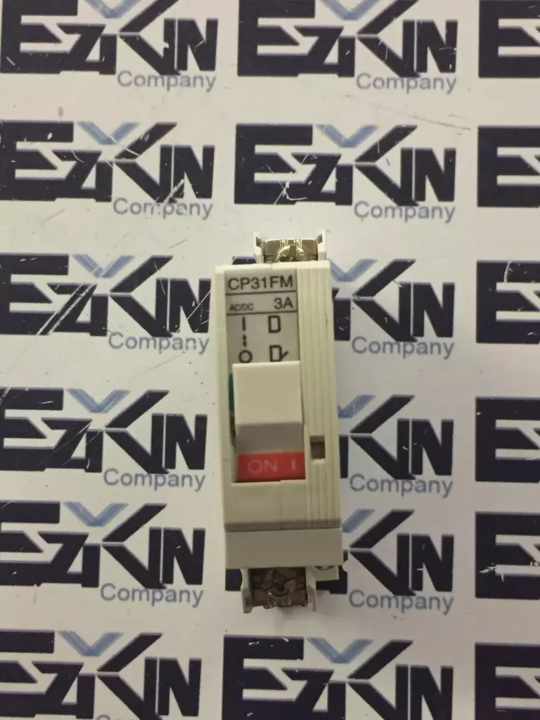 Fuji Electric CP31FM/3 1-Pole Circuit Protector 220VAC/125VDC 3Amp 