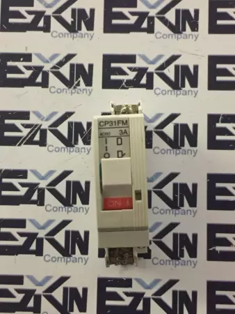 Fuji Electric CP31FM/3 1-Pole Circuit Protector 220VAC/125VDC 3Amp 