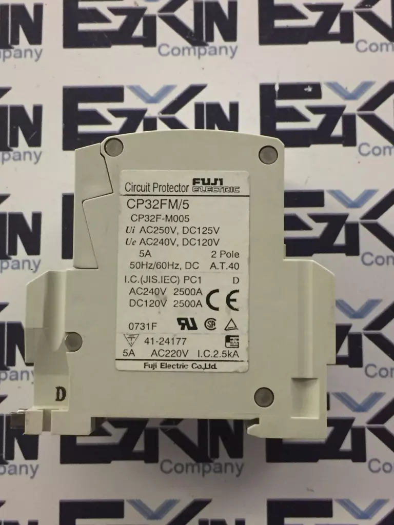 Fuji CP32FM/5 Circuit Protector 220VAC/125VDC 5Amp 
