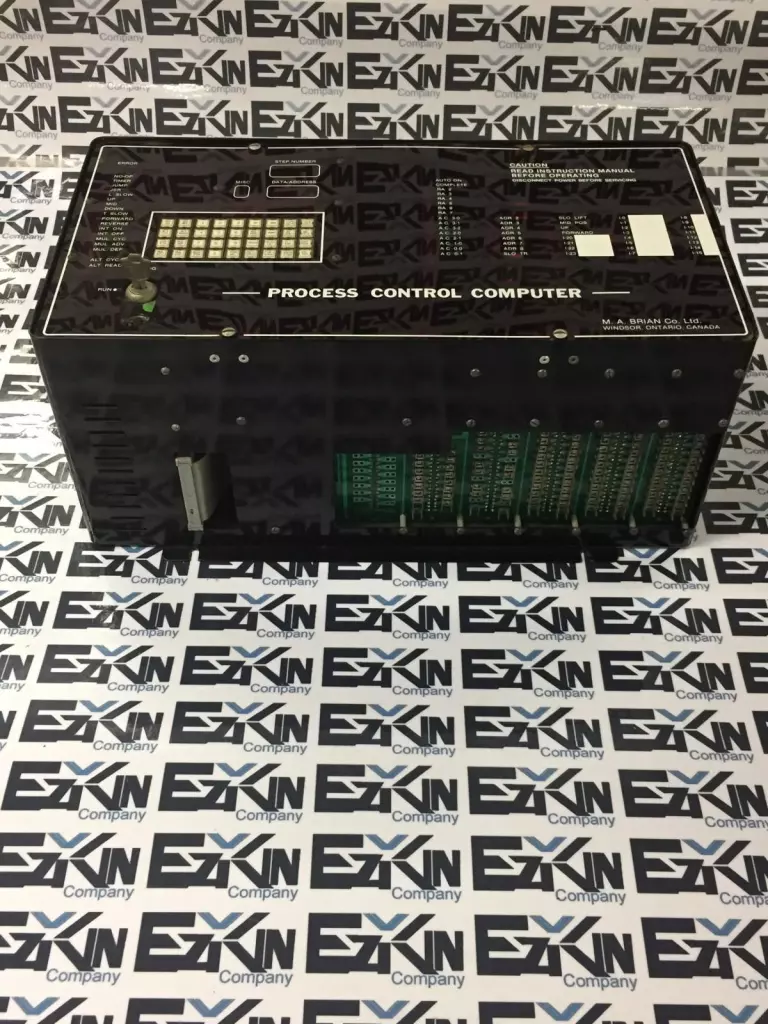 M.A Brian Co. 001 Process Control Computer 