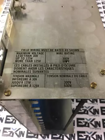 Square D 8030 RRK-200 D2 SY/MAX  Programmable Controller 9-Slot Register Rack 