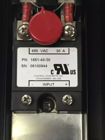 Control Concepts 3020-48-30-4/20MA SRC Power Controller Slave 480V 30Amp 