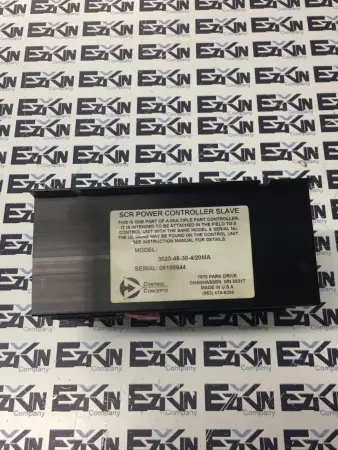 Control Concepts 3020-48-30-4/20MA SRC Power Controller Slave 480V 30Amp 