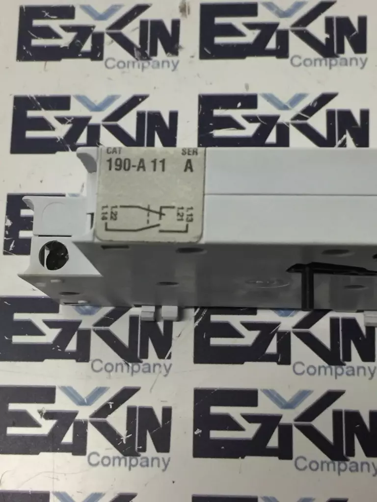 Allen-Bradley 190-A 11 SER A Auxiliary Contact Block 600VAC Max 10Amp 