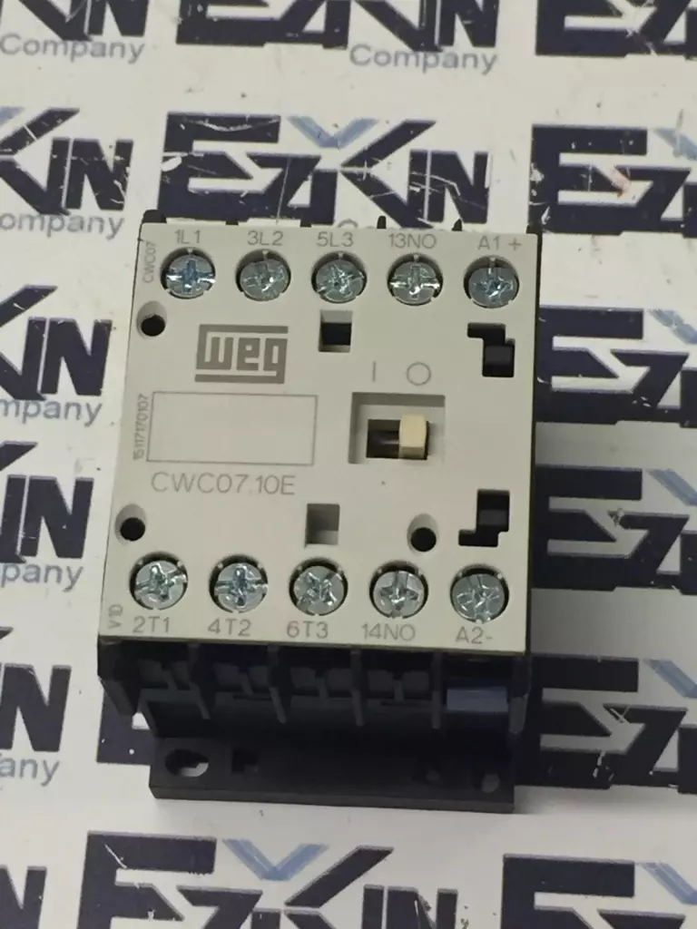 Weg CWC07-10-30L03 Mini Contactor 600VAC 24VDC 7Amp 
