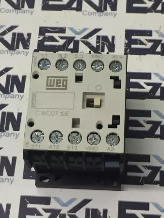 Weg CWC07-10-30L03 Mini Contactor 600VAC 24VDC 7Amp 