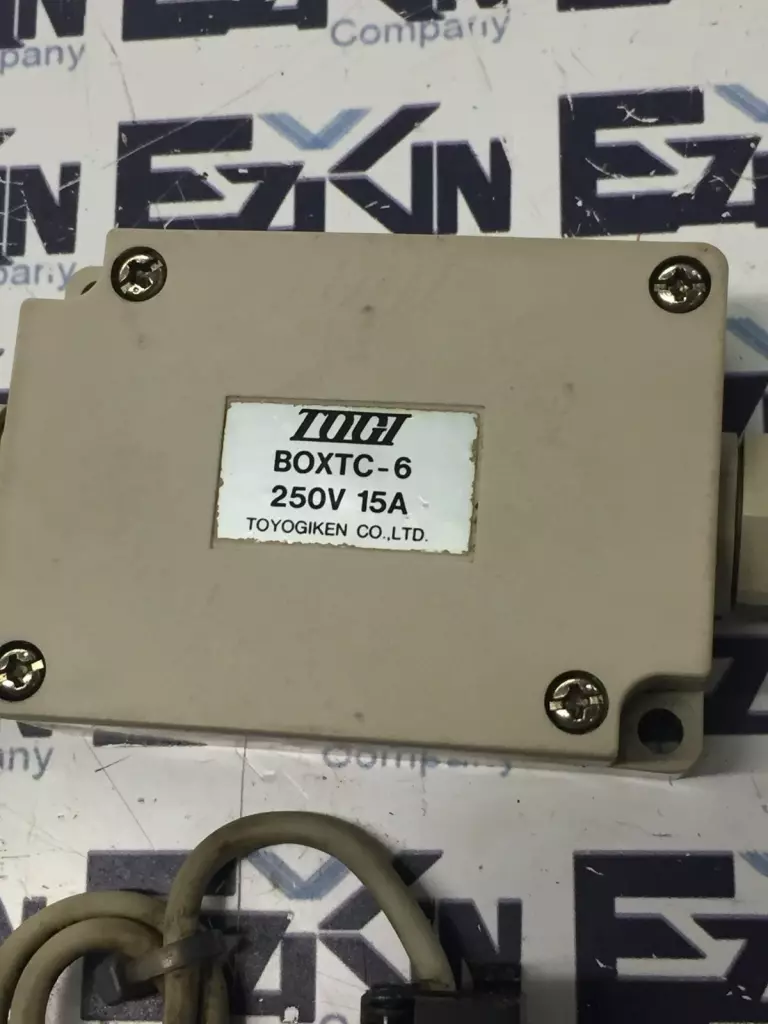 Togi BOXTC-6A Relay Box 15Amp 250V W/SMC IS1000 Pressure Switch 