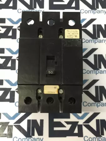 Westinghouse GC3050D 50A Circuit Breaker 3P 50A 125/250VDC 240VAC 