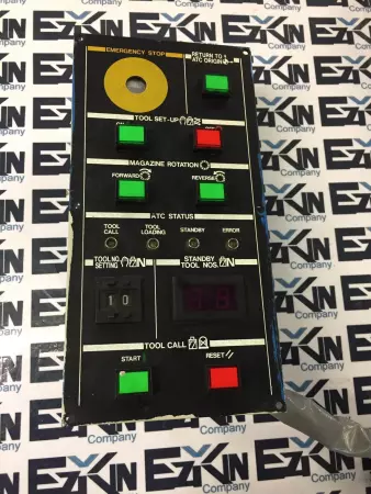 CNC Lathe KEYBOARD S/N Operator Control Panel 