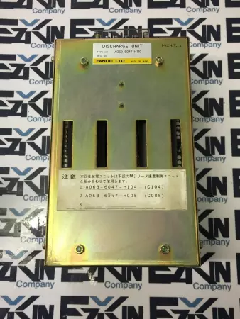 GE Fanuc A06B-6047-H110 Discharge Unit 