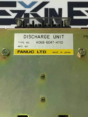 GE Fanuc A06B-6047-H110 Discharge Unit 