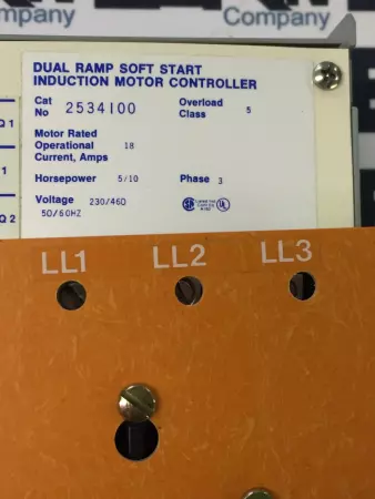 Nordic 2534100 Dual Ramp Induction Motor Controller, Soft Start 