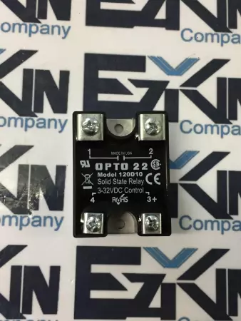 Opto22 120D10 Solid State Relay 3-32VDC 