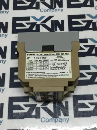 Furnas MT/46 Control Relay 600V 10A 46MT40F 