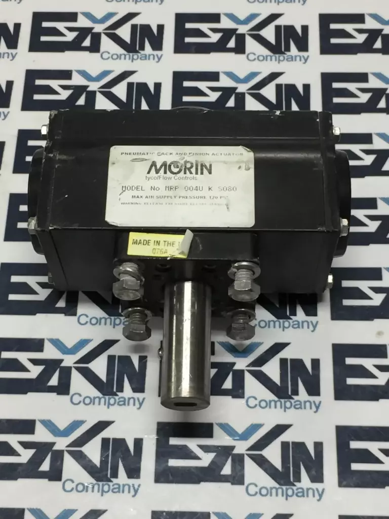 Morin MRP 004U K S080 Pnemuatic Actuator AS IS (No Warranty) 