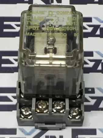 Square D Class 8501 Type KP133PDT relay 120v 50/60Hz