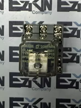 Square D Class 8501 Type KP133PDT relay 120v 50/60Hz