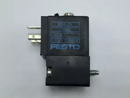  FESTO MSN1G-24V SOLENOID COIL TESTED 