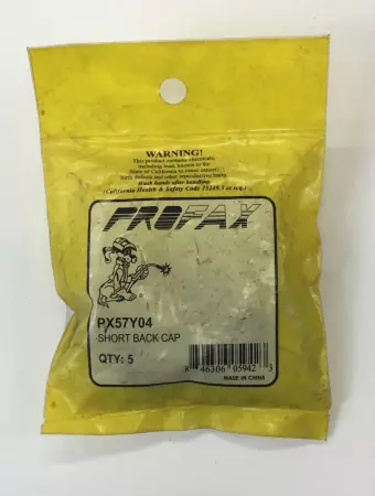 PROFAX PX57Y04 Short Back Cap 1/16 (5 pieces)