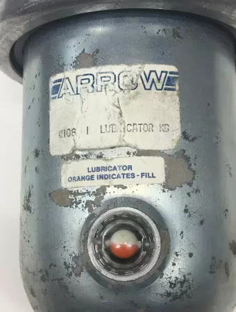 Arrow Lubricator 41080-1 Orange Indicates-Fill 