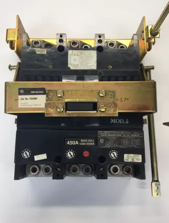 General Electric TJK636F000 450A  1350-4500A Circuit Breaker, 600V 450Amp 