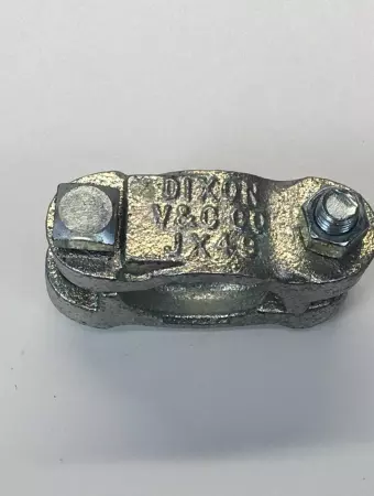 Dixon JX49 Double Bolt Iron Clamp 7/16 