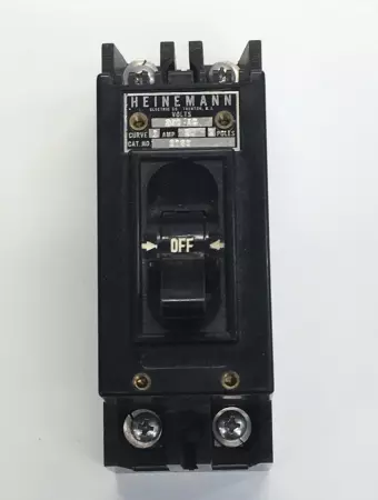 Heinemann 2163 Circuit Breaker 2P 20A 240AC